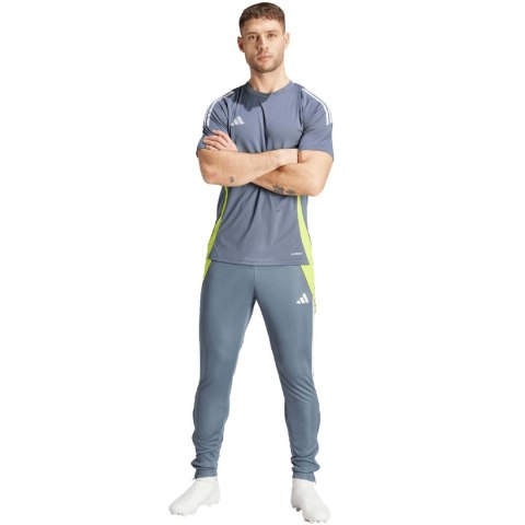 Adidas teamwear Spodnie męskie adidas Tiro 24 Training szare IV6945 Adidas teamwear Spodnie męskie adidas Tiro 24 Training szare IV6945