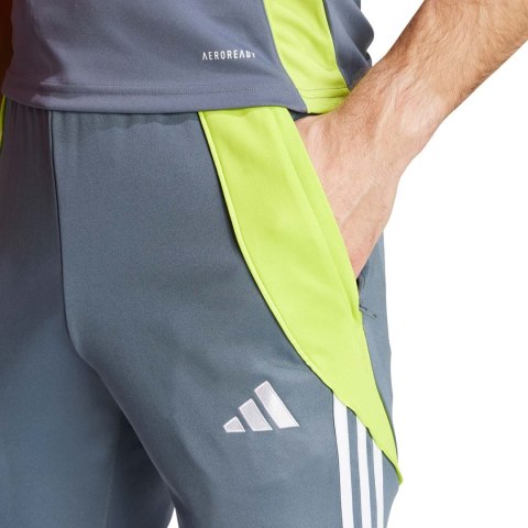Adidas teamwear Spodnie męskie adidas Tiro 24 Training szare IV6945 Adidas teamwear Spodnie męskie adidas Tiro 24 Training szare IV6945