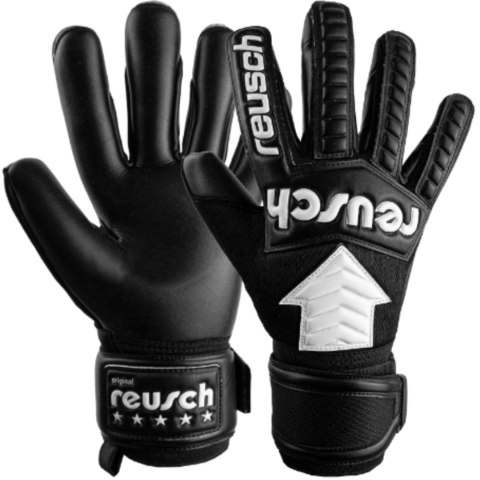 Reusch Rękawice bramkarskie Reusch Legacy Arrow Silver czarne 5370204 7700