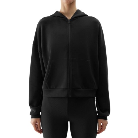 4F Bluza damska 4F F1002 głęboka czerń 4FWSS24TSWSF1002 20S 4F Bluza damska 4F F1002 głęboka czerń 4FWSS24TSWSF1002 20S