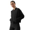 4F Bluza damska 4F F1002 głęboka czerń 4FWSS24TSWSF1002 20S 4F Bluza damska 4F F1002 głęboka czerń 4FWSS24TSWSF1002 20S
