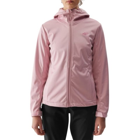 4F Kurtka damska softshell 4F F215 jasny róż 4FWSS24TSOFF215 56S 4F Kurtka damska softshell 4F F215 jasny róż 4FWSS24TSOFF215 56S