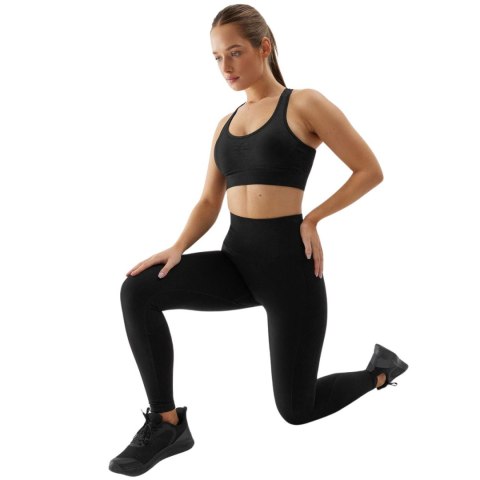4F Legginsy damskie 4F FNK F231 głęboka czerń 4FWSS24TFTIF231 20S 4F Legginsy damskie 4F FNK F231 głęboka czerń 4FWSS24TFTIF231 20S