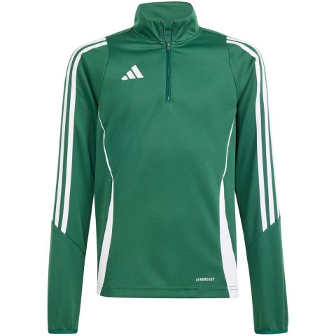 Adidas teamwear Bluza dla dzieci adidas Tiro 24 Training Top zielona IR9362