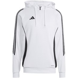 Adidas teamwear Bluza męska adidas Tiro 24 Training Hooded biała IR9399