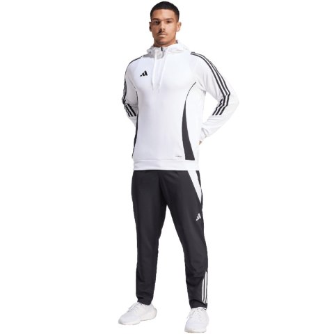 Adidas teamwear Bluza męska adidas Tiro 24 Training Hooded biała IR9399 Adidas teamwear Bluza męska adidas Tiro 24 Training Hooded biała IR9399
