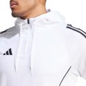 Adidas teamwear Bluza męska adidas Tiro 24 Training Hooded biała IR9399