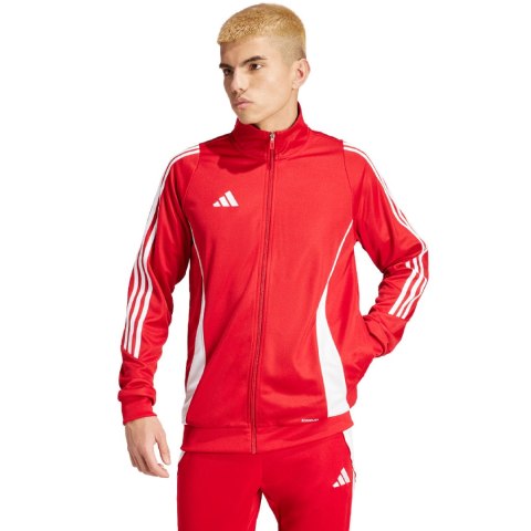 Adidas teamwear Bluza męska adidas Tiro 24 Training czerwona IR7499 Adidas teamwear Bluza męska adidas Tiro 24 Training czerwona IR7499