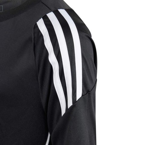 Adidas teamwear Koszulka dla dzieci adidas Tiro 24 Jersey czarna IJ7674 Adidas teamwear Koszulka dla dzieci adidas Tiro 24 Jersey czarna IJ7674