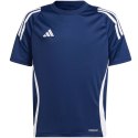 Adidas teamwear Koszulka dla dzieci adidas Tiro 24 Jersey granatowa IS1029