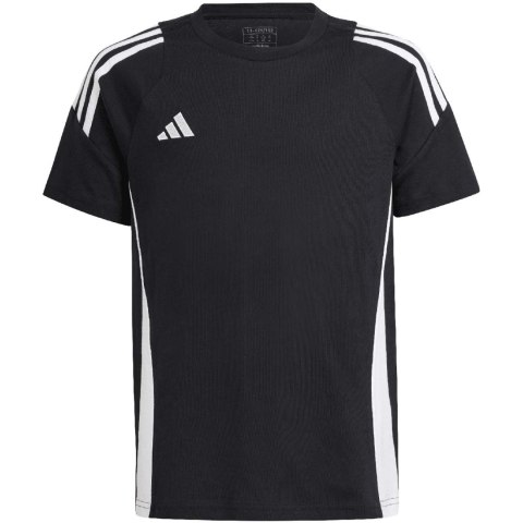 Adidas teamwear Koszulka dla dzieci adidas Tiro 24 Sweat Tee czarna IJ9953