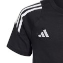 Adidas teamwear Koszulka dla dzieci adidas Tiro 24 Sweat Tee czarna IJ9953