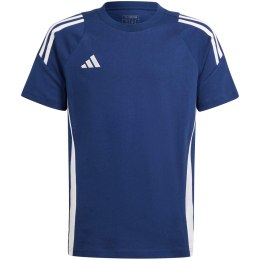 Adidas teamwear Koszulka dla dzieci adidas Tiro 24 Sweat Tee granatowa IR9357