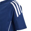 Adidas teamwear Koszulka dla dzieci adidas Tiro 24 Sweat Tee granatowa IR9357