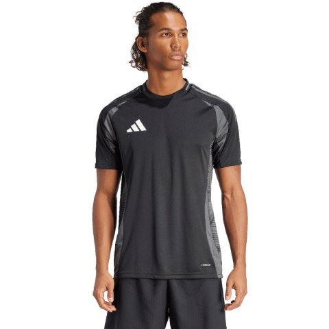 Adidas teamwear Koszulka męska adidas Tiro 24 Competition Match Jersey czarna IQ4757 Adidas teamwear Koszulka męska adidas Tiro 24 Competition Match Jersey czarna IQ4757