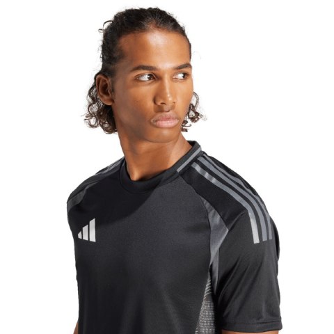 Adidas teamwear Koszulka męska adidas Tiro 24 Competition Match Jersey czarna IQ4757 Adidas teamwear Koszulka męska adidas Tiro 24 Competition Match Jersey czarna IQ4757