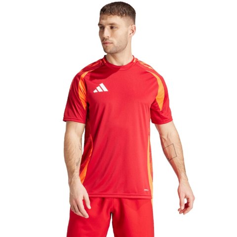 Adidas teamwear Koszulka męska adidas Tiro 24 Competition Match Jersey czerwona IK2244