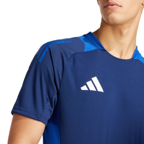 Adidas teamwear Koszulka męska adidas Tiro 24 Competition Training niebieska IS1657 Adidas teamwear Koszulka męska adidas Tiro 24 Competition Training niebieska IS1657