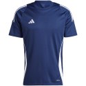 Adidas teamwear Koszulka męska adidas Tiro 24 Jersey granatowa IS1018