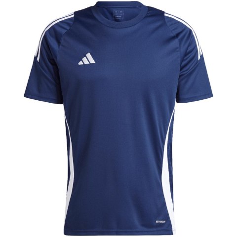 Adidas teamwear Koszulka męska adidas Tiro 24 Jersey granatowa IS1018