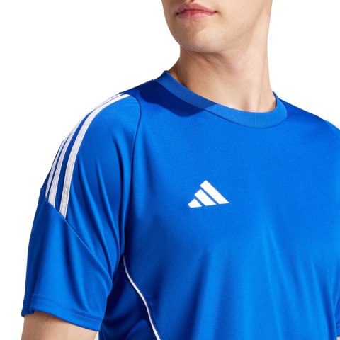 Adidas teamwear Koszulka męska adidas Tiro 24 Jersey niebieska IS1014 Adidas teamwear Koszulka męska adidas Tiro 24 Jersey niebieska IS1014