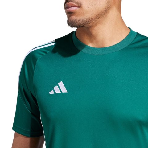Adidas teamwear Koszulka męska adidas Tiro 24 Jersey zielona IS1017 Adidas teamwear Koszulka męska adidas Tiro 24 Jersey zielona IS1017