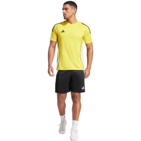 Adidas teamwear Koszulka męska adidas Tiro 24 Jersey żółta IS1015 Adidas teamwear Koszulka męska adidas Tiro 24 Jersey żółta IS1015