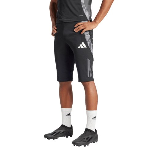 Adidas teamwear Spodenki męskie adidas Tiro 24 Competition 1/2 czarne IP1871 Adidas teamwear Spodenki męskie adidas Tiro 24 Competition 1/2 czarne IP1871