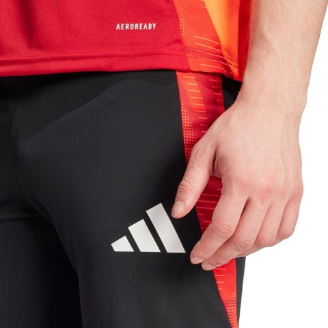 Adidas teamwear Spodenki męskie adidas Tiro 24 Competition 1/2 czarno-czerwone IR5491 Adidas teamwear Spodenki męskie adidas Tiro 24 Competition 1/2 czarno-czerwone IR5491