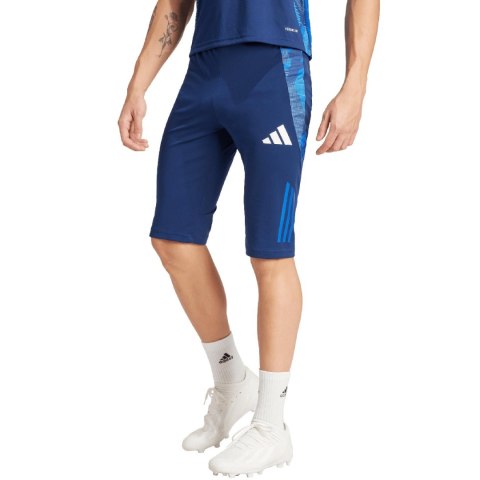 Adidas teamwear Spodenki męskie adidas Tiro 24 Competition 1/2 granatowe IR5490 Adidas teamwear Spodenki męskie adidas Tiro 24 Competition 1/2 granatowe IR5490