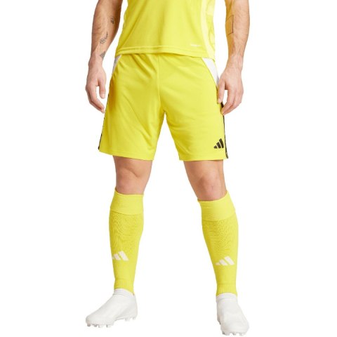 Adidas teamwear Spodenki męskie adidas Tiro 24 żółte IS1409 Adidas teamwear Spodenki męskie adidas Tiro 24 żółte IS1409