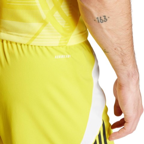 Adidas teamwear Spodenki męskie adidas Tiro 24 żółte IS1409 Adidas teamwear Spodenki męskie adidas Tiro 24 żółte IS1409
