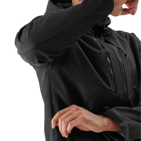 4F Kurtka męska softshell 4F M224 głęboka czerń 4FWSS24TSOFM224 20S 4F Kurtka męska softshell 4F M224 głęboka czerń 4FWSS24TSOFM224 20S