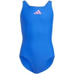 Adidas Kostium kąpielowy dla dziewczynki adidas Solid Small Logo niebieski IQ3973