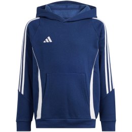 Adidas teamwear Bluza dla dzieci adidas Tiro 24 Hooded Sweat granatowa IR7504