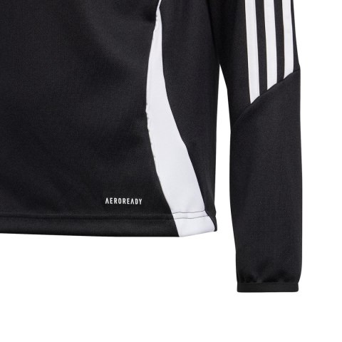 Adidas teamwear Bluza dla dzieci adidas Tiro 24 Training czarna IJ9952 Adidas teamwear Bluza dla dzieci adidas Tiro 24 Training czarna IJ9952
