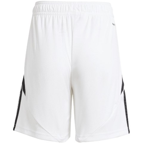 Adidas teamwear Spodenki dla dzieci adidas Tiro 24 biało-czarne IR9370 Adidas teamwear Spodenki dla dzieci adidas Tiro 24 biało-czarne IR9370