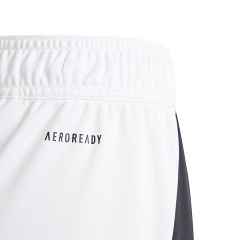 Adidas teamwear Spodenki dla dzieci adidas Tiro 24 biało-czarne IR9370 Adidas teamwear Spodenki dla dzieci adidas Tiro 24 biało-czarne IR9370
