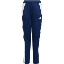 Adidas teamwear Spodnie dla dzieci adidas Tiro 24 Slim Training granatowe IS1001