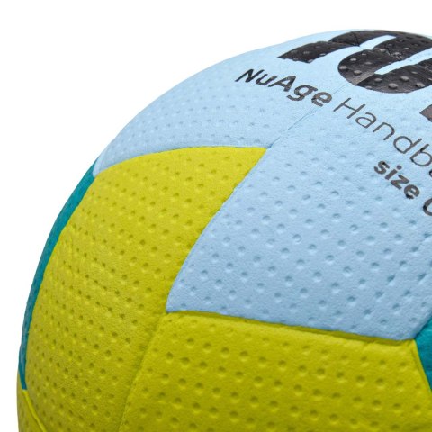 Meteor Piłka ręczna Meteor Nuage Mini 0 niebiesko-żółta 16696 Meteor Piłka ręczna Meteor Nuage Mini 0 niebiesko-żółta 16696