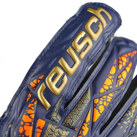 Reusch Rękawice bramkarskie Reusch Attrakt Grip niebieskie 5470815 4410 Reusch Rękawice bramkarskie Reusch Attrakt Grip niebieskie 5470815 4410