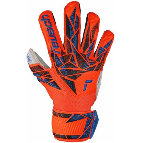 Reusch Rękawice bramkarskie Reusch Attrakt Solid Finger Support Junior pomarańczowe 5472510 2210 Reusch Rękawice bramkarskie Reusch Attrakt Solid Finger Support Junior pomarańczowe 5472510 2210