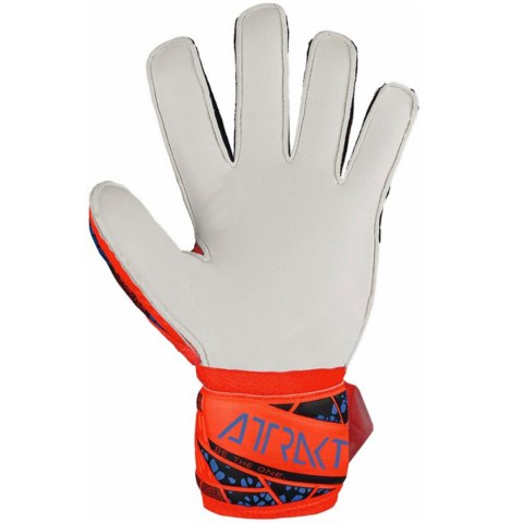 Reusch Rękawice bramkarskie Reusch Attrakt Solid Finger Support Junior pomarańczowe 5472510 2210 Reusch Rękawice bramkarskie Reusch Attrakt Solid Finger Support Junior pomarańczowe 5472510 2210