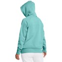 Under Armour Bluza damska Under Armour Rival Flecce Hoodie miętowa 1379500 482