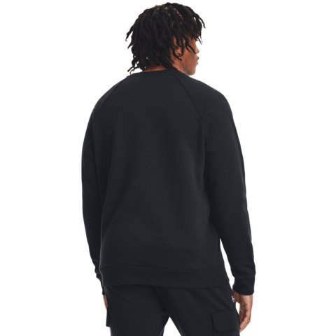 Under Armour Bluza męska Under Armour Rival Fleece Crew czarna 1379755 001 Under Armour Bluza męska Under Armour Rival Fleece Crew czarna 1379755 001