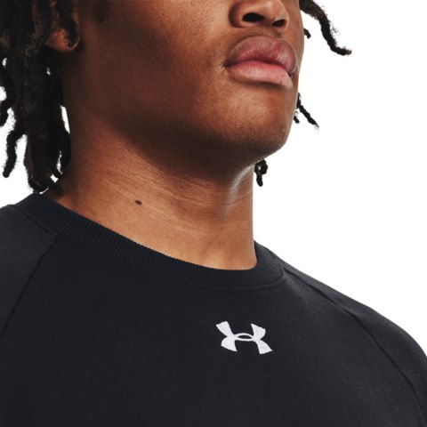 Under Armour Bluza męska Under Armour Rival Fleece Crew czarna 1379755 001 Under Armour Bluza męska Under Armour Rival Fleece Crew czarna 1379755 001