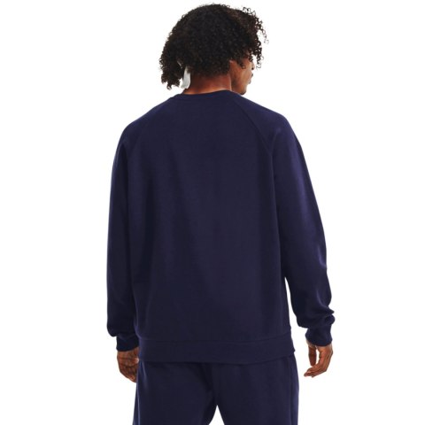 Under Armour Bluza męska Under Armour Rival Fleece Crew granatowa 1379755 410 Under Armour Bluza męska Under Armour Rival Fleece Crew granatowa 1379755 410