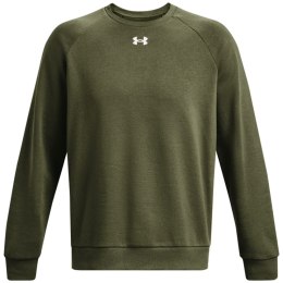 Under Armour Bluza męska Under Armour Rival Fleece Crew khaki 1379755 390