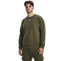 Under Armour Bluza męska Under Armour Rival Fleece Crew khaki 1379755 390