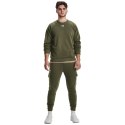 Under Armour Bluza męska Under Armour Rival Fleece Crew khaki 1379755 390